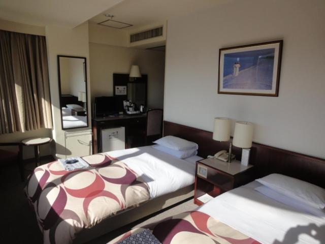 Hiroshima Ekimae Green Hotel חדר תמונה