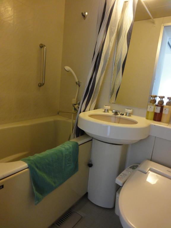 Hiroshima Ekimae Green Hotel חדר תמונה